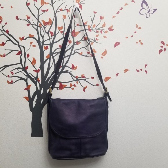 Coach Crossbody Bag in Dark Purple - Picture 2 of 13